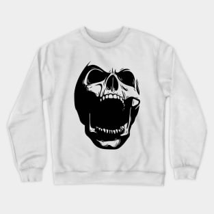 Fury Skull (white) Crewneck Sweatshirt